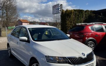 Rent Škoda Rapid White 