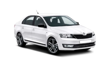 Rent Škoda Rapid White 